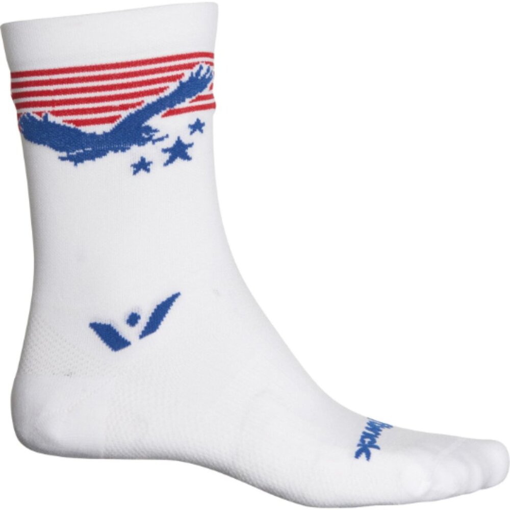 Swiftwick VISION Five Tribute Cycling Socks Crew For Men and Women **Made in USA